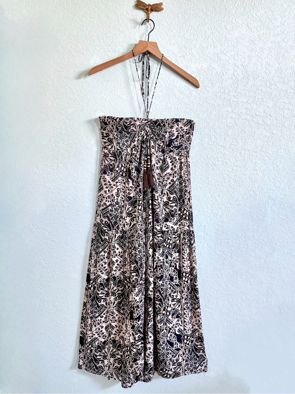 Vici•Boho Printed Halter Maxi•Size Medium•Womens